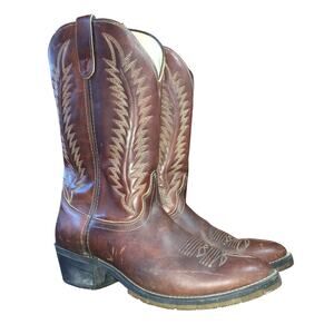 Laredo Mens Western Boot Brown 10.5 EE Leather Cowboy 2112 Vintage Made in USA